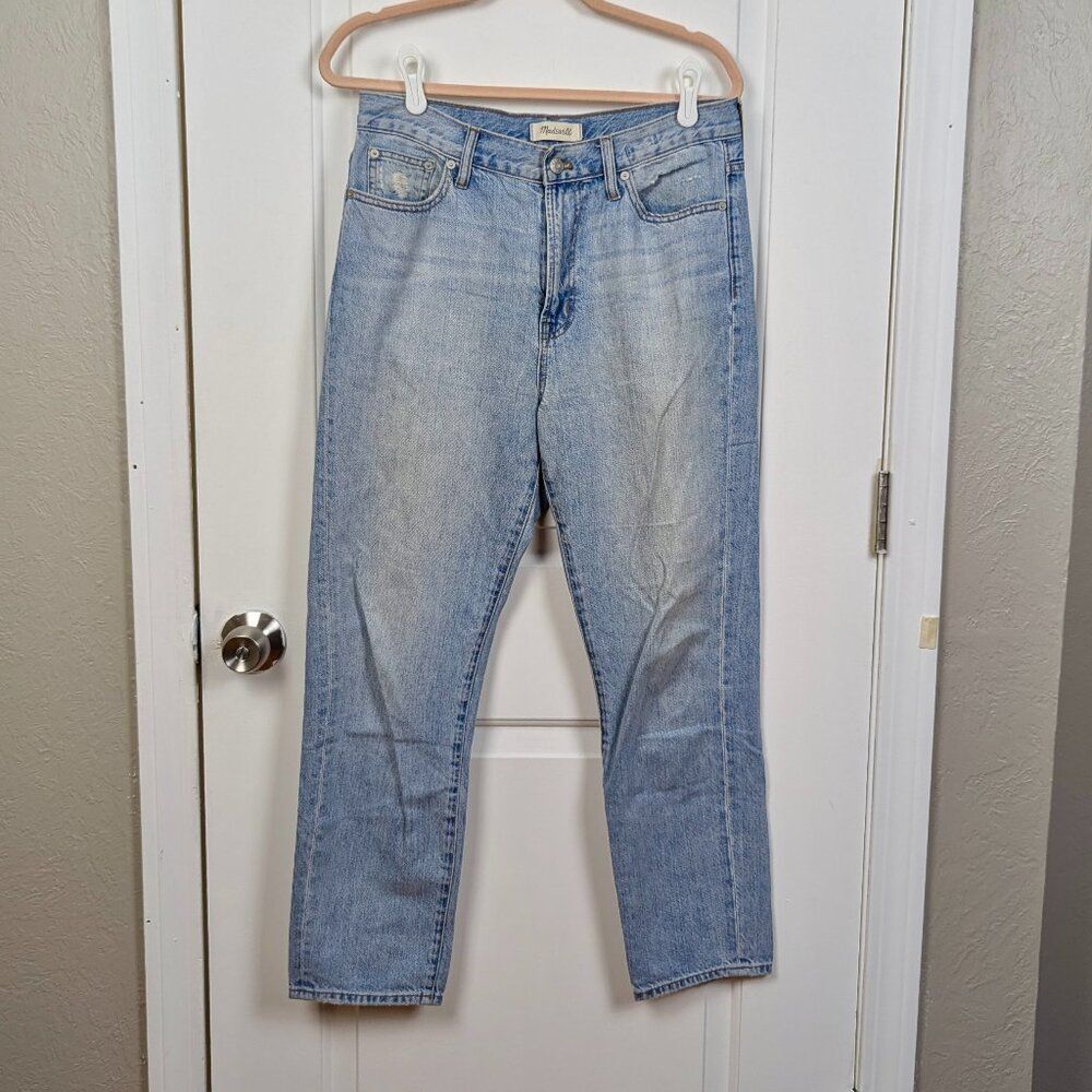 Madewell | Light Blue Perfect Vintage High Rise Straight Leg Jeans Size 29